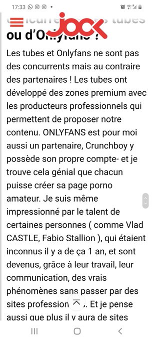 Bravo &agrave; @jess_crunchboy pour sa r&eacute;ussite  Et merci a lui de m avoir citer   @fabio_stallion on parle<a class="tags" href="/tag/jess_crunchboy">@jess_crunchboy</a><a href="/tag/beonebar"class="tags"><span>#beonebar</span></a>