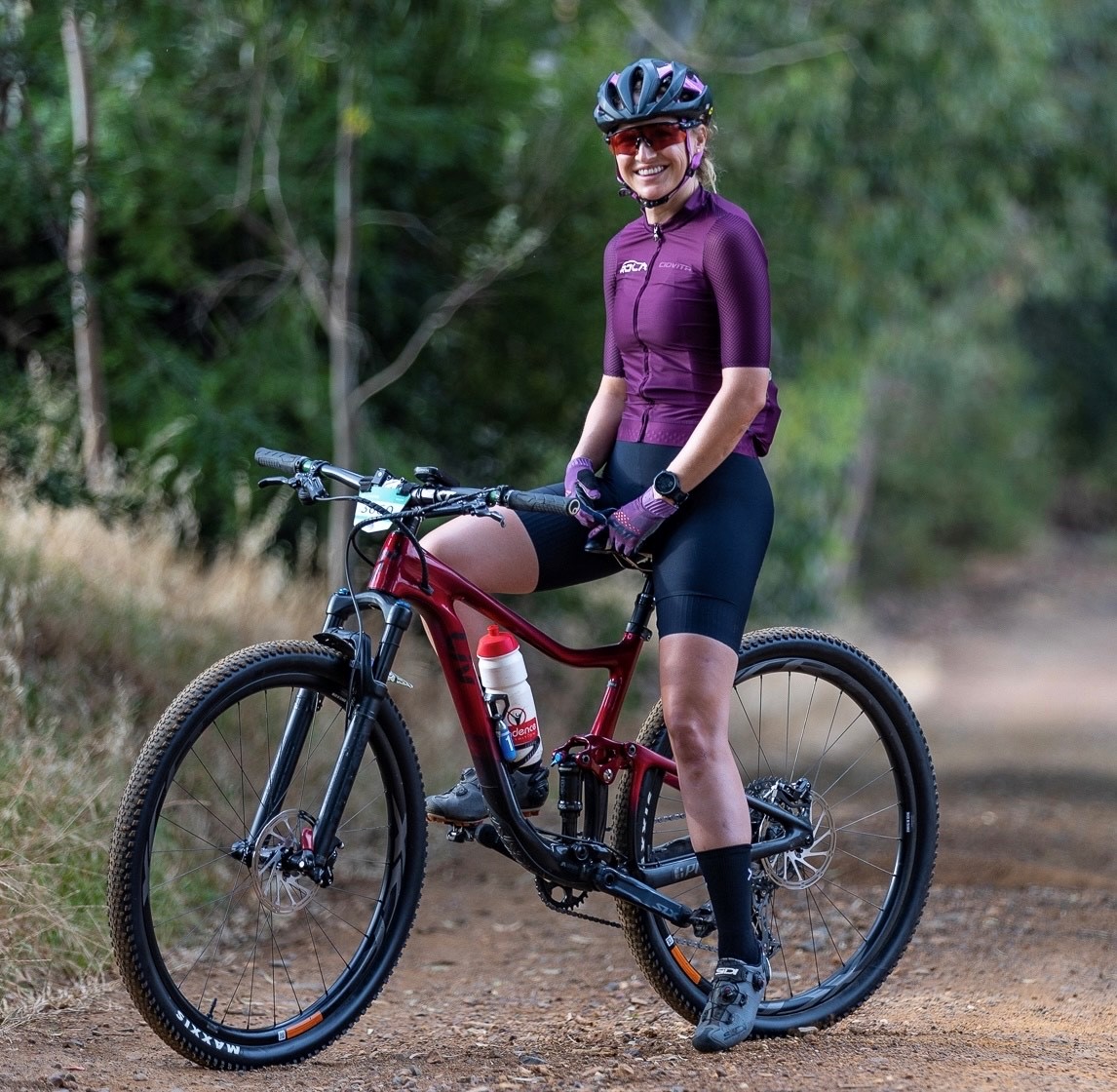 “Signing an athlete and an ambassador of the calibre of <a href="/MariskeStrauss/">Mariske Strauss</a> is quite a coup” smiled Andrew Cattell, of 
<a href="/LIVcycling_SA/">LIVcycling-SA</a> distributors Dragons Sports
Photo <a href="/MaxSulliCyclist/">Max Sullivan</a> 
bit.ly/3GqapOB