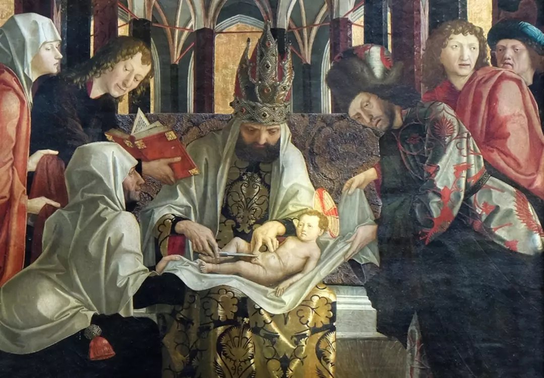 Праздник обрезания господня в 2022 году. Пармиджанино обрезание иисуса. Обрезание картина. Ветхозаветное обрезание. Пармиджанино обрезание иисуса.