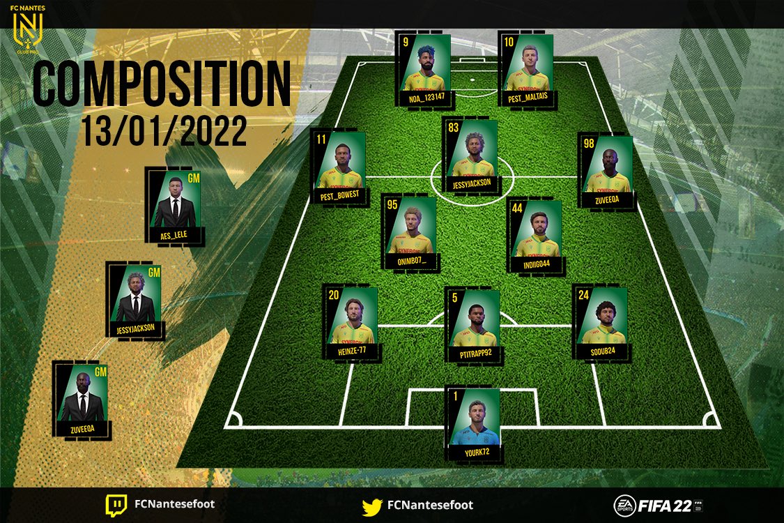 FC Nantes eFoot tweet media