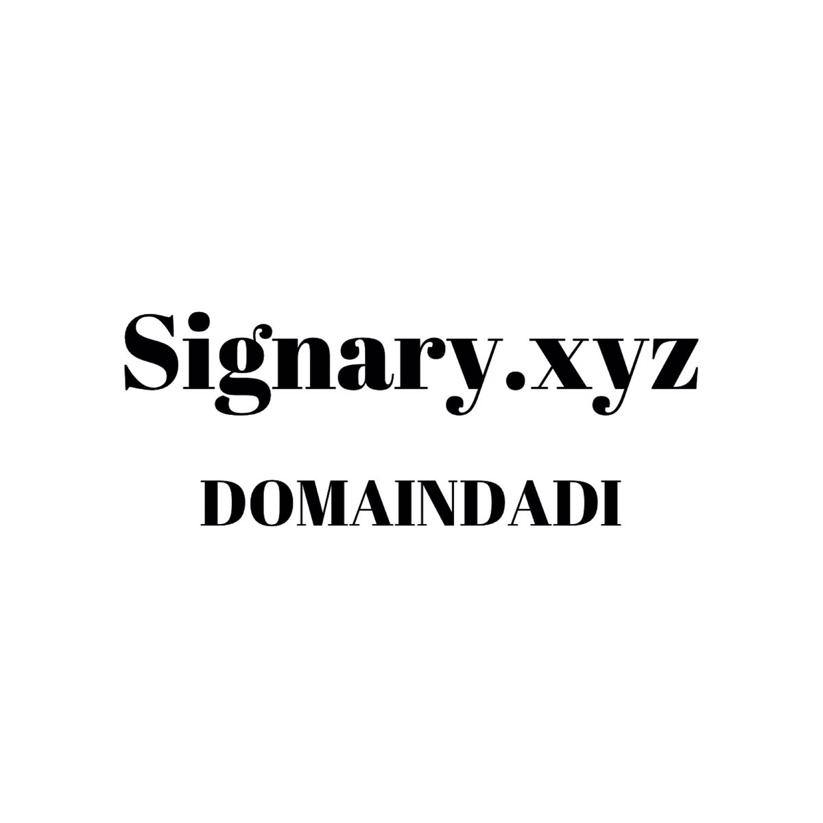 DomainDadi's tweet photo. https://t.co/6zOMMPD5YC
$525

Meaning: the signs constituting the syllabic or alphabetic symbols of a language.

#DomainNames #XYZ #PremiumDomain #Signary #Language https://t.co/HysfcWafM4