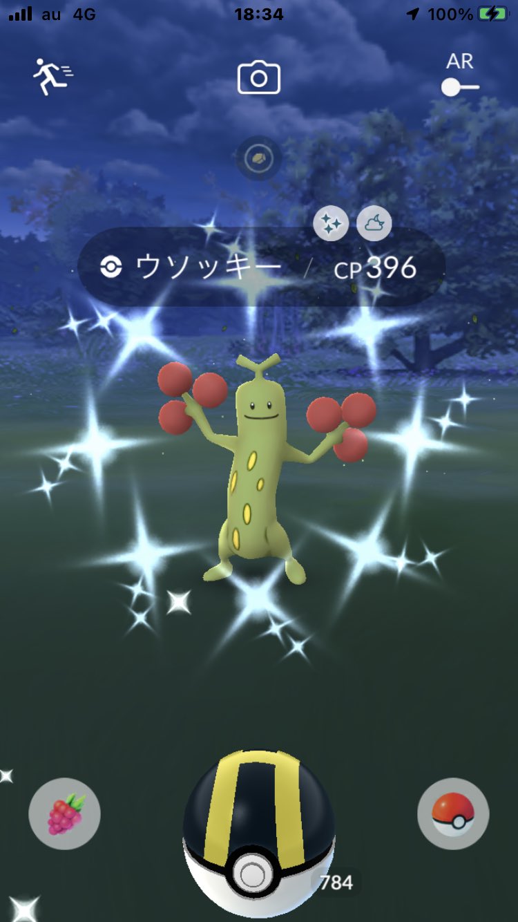 やじ 本日 色違い1匹 9匹目の 色違いウソッキー Get ウソッキー久しぶり ノーマルホーホーは光らないです 1 ポケモンgo 色違い 色違い連チャンgetチャレンジ 山梨 T Co Qjxycqbnvf Twitter