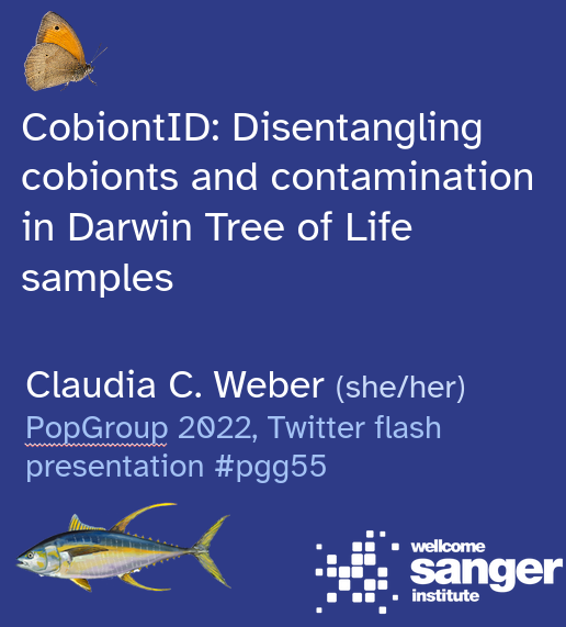 A short thread on disentangling cobionts and contamination in Darwin Tree of Life samples for #pgg55 #pggflash. This work is part of the @SangerToL <a href="/darwintreelife/">Darwin Tree of Life</a> projects (I usually work on molecular evolution 🦋, but this project was a great excuse to play with other models)
