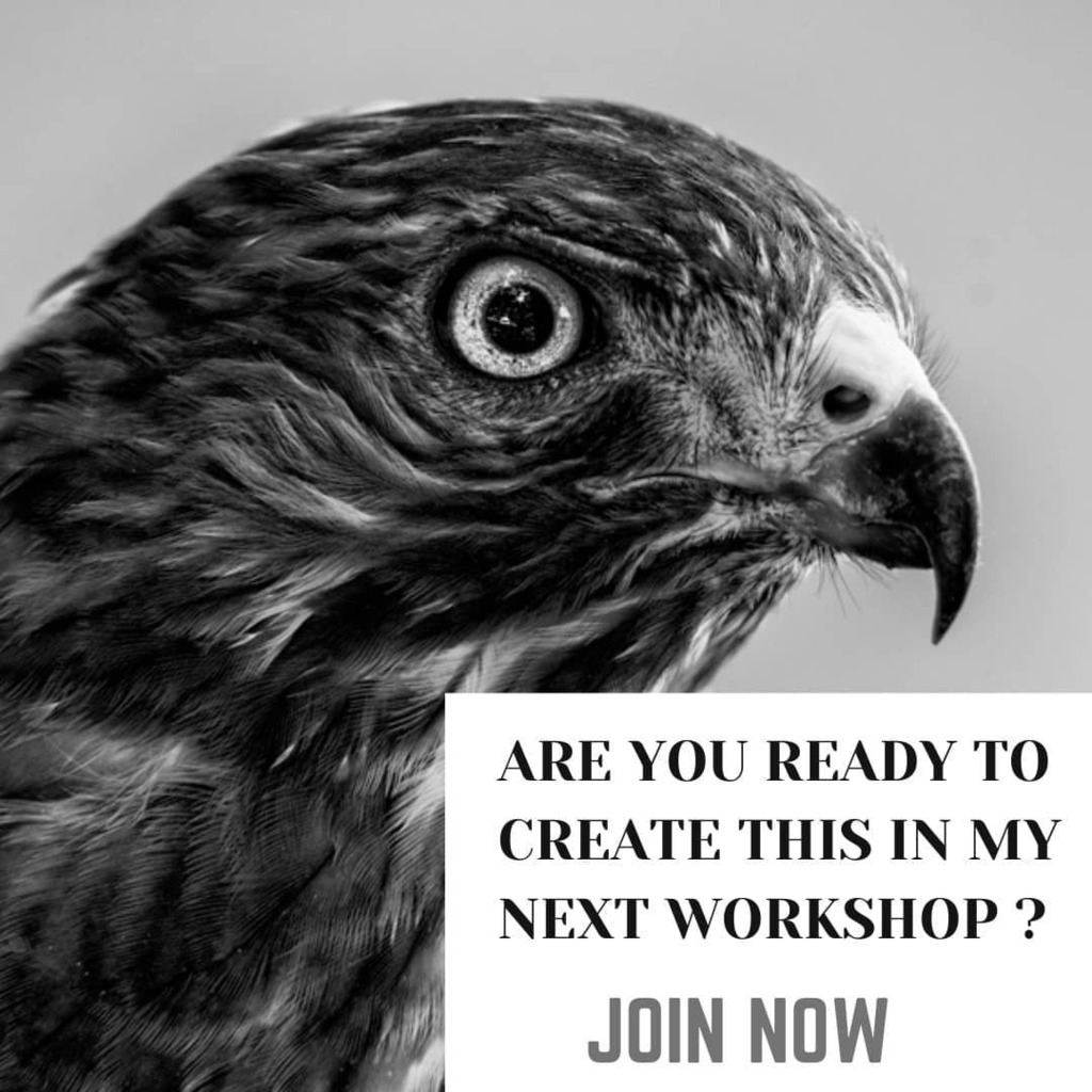 Just one day left ⚠️ hurry up!!
I would be creating this photo in my next workshop . I will teach all the techniques and tips to draw hyperrealistic drawings using charcoal pencils. Dont miss this chance .👍

Date . 8,9,15 and ,
16 /01/2022
Time : sat… instagr.am/p/CYY4yaph3xt/