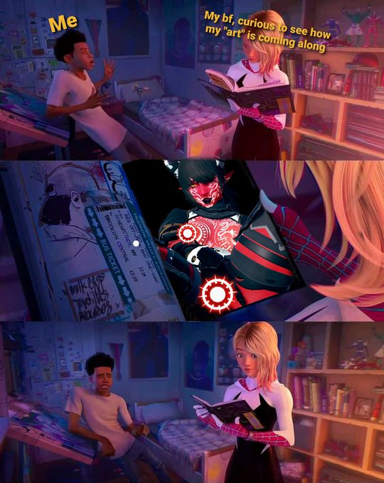 This is about how telling my partner I was making an art page went:  #characterart #3dart #meme #funny<a href="/tag/funny"class="tags"><span>#funny</span></a><a href="/tag/meme"class="tags"><span>#meme</span></a><a href="/tag/3dart"class="tags"><span>#3dart</span></a><a href="/tag/characterart"class="tags"><span>#characterart</span></a><a href="/tag/originalcharacter"class="tags"><span>#originalcharacter</span></a>
