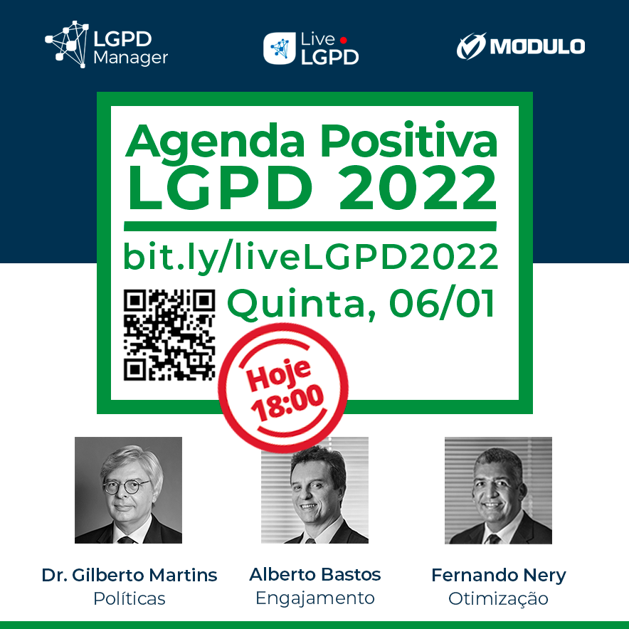 modulogrc's tweet photo. Comece o ano com uma agenda positiva! Hoje às 18h, nossa live de LGPD venha saber sobre como tratar o processo de adequação à lei como oportunidade para seu negócio!

Participe e traga suas dúvidas:
https://t.co/sUTR8IUhUw

#lgpd #leigeraldeprotecaodedados #protecaodedados https://t.co/Xv9RHEl4G1