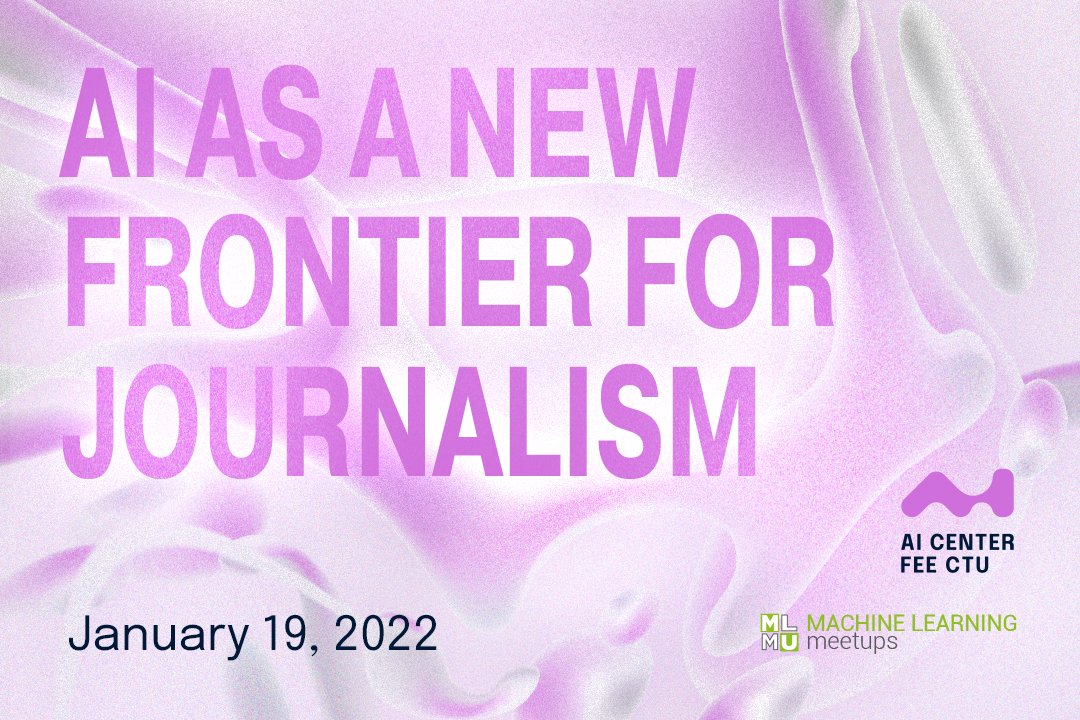 We invite you to the online discussion AI as a New Frontier for Journalism: Where to Find Value in Tech-Driven Journalism that will explore the topic with an international panel of academics and practitioners.

meetup.com/Prague-Machine…

#machinelearning #ArtificialIntelligence