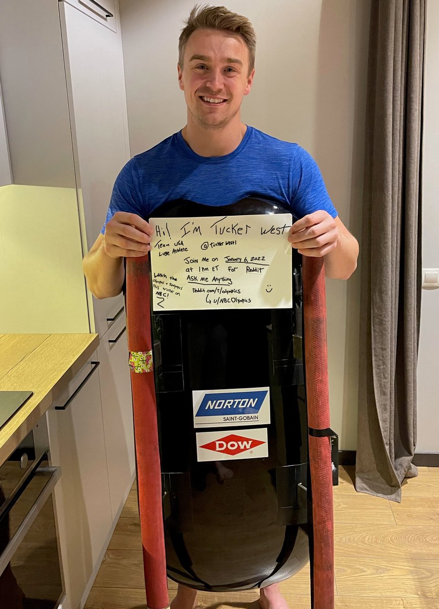 If you have any questions about me, Luge, or the Olympics, I’m doing a Reddit AMA on r/Olympics at 1 PM ET. Head over to reddit.com/r/olympics and Ask Me Anything!!