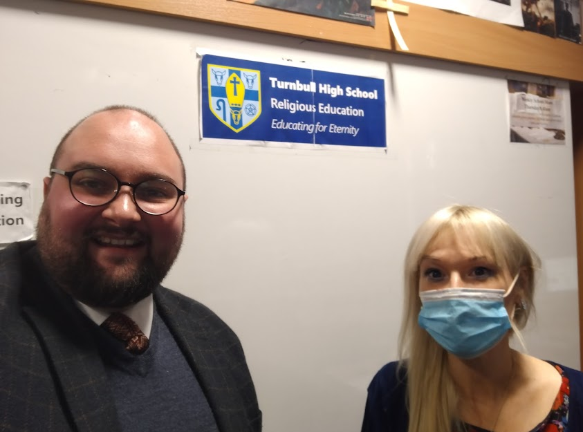 Absolutely delighted to welcome Miss Morrison to the RE department. May God bless her in her new post here in our community and work through her to bring the gospel to our young people! <a href="/TurnbullHS/">Turnbull High School</a>