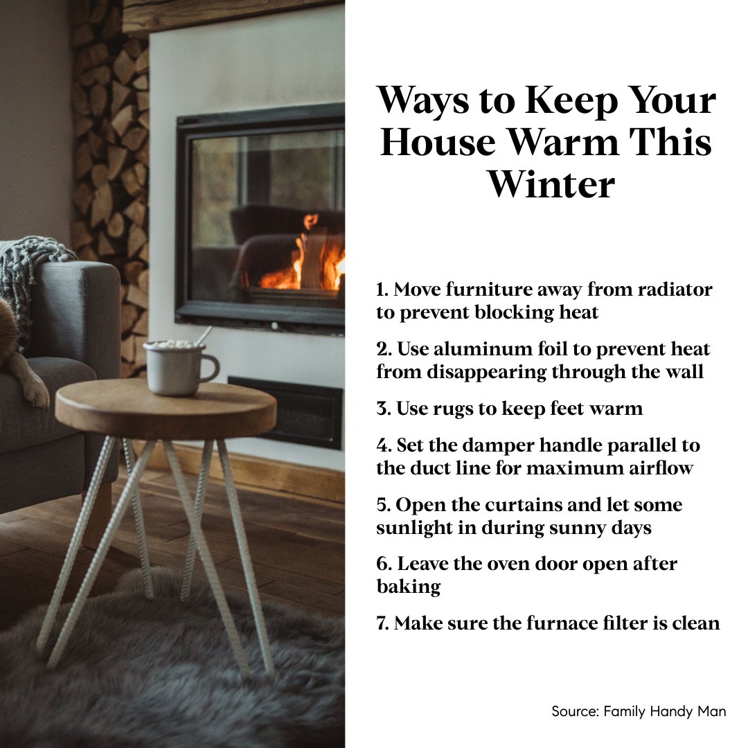 NancyJgrossman's tweet image. As the temperature starts to take a dip, there are some simple things you can do to cut back on heating bills while keeping your home and family warm.
#TheCompassDifference 
#MainLineFineHomes
#AgentsofCompass 
#CompassEverywhere
#CompassGreaterPhilly