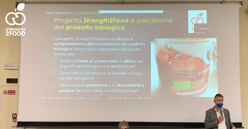 SciFoodHealth's tweet photo. In December, @unipr hosted a conference on the valorization of the #organicfood supply chain where attendees had the opportunity to discuss existing challenges &amp; opportunities for #organicproduction in Italy. 🇮🇹 The event featured #Strength2Food results &amp; outcomes.

Watch here ⬇️