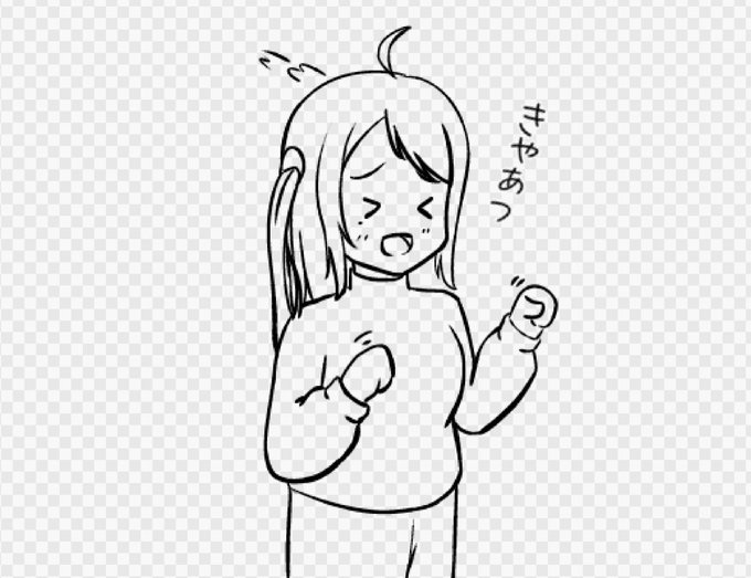 可愛い嵐珠が描けました。 