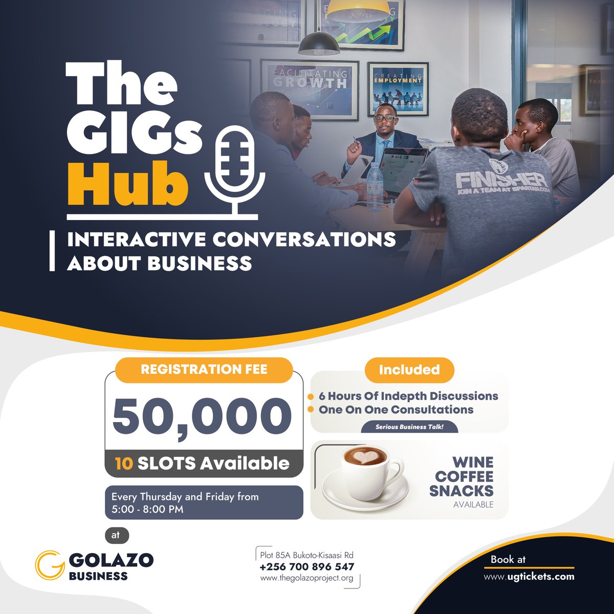 UgTickets's tweet photo. Have you ever taken the time to really understand money? What it is? Where does it come from? Who owns it and where does it go? 

Find answers to these and more @TheGigsHub every Thursday and Friday from 5:00pm to 8:00pm 
Visit: https://t.co/CdleKcik0x 
to book your slot now. https://t.co/gwQNmBHmen