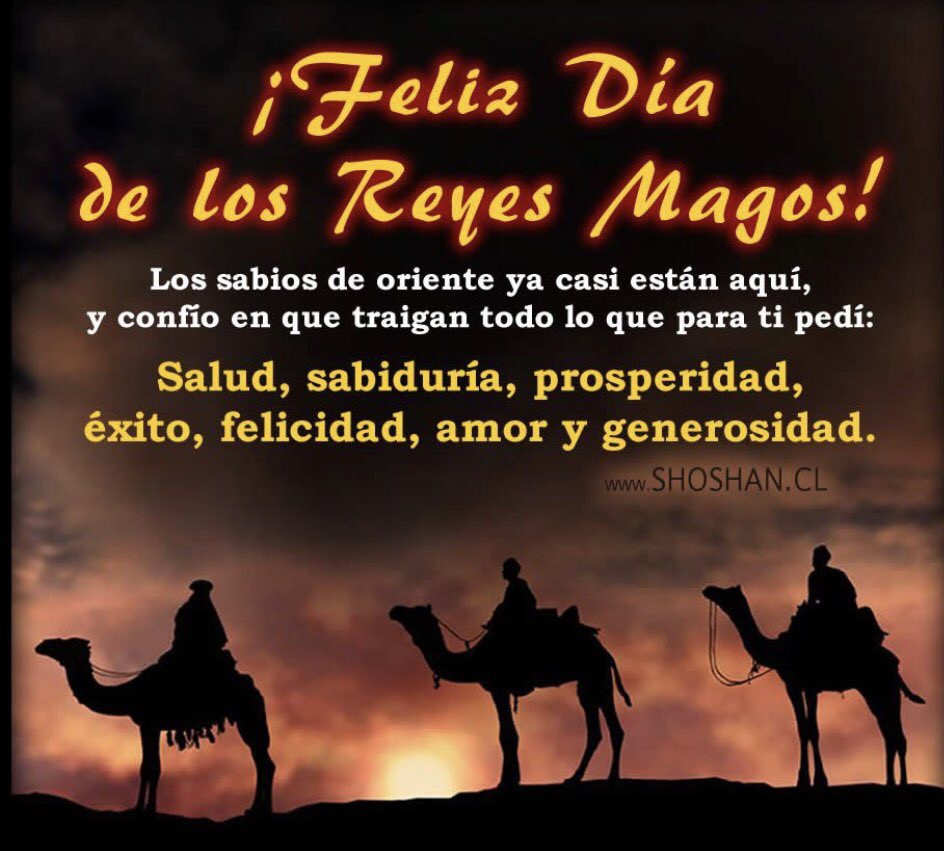 NIÑOS Y ADULTOS, QUE PASEN UN GRAN DÍA DE REYES! ❤️