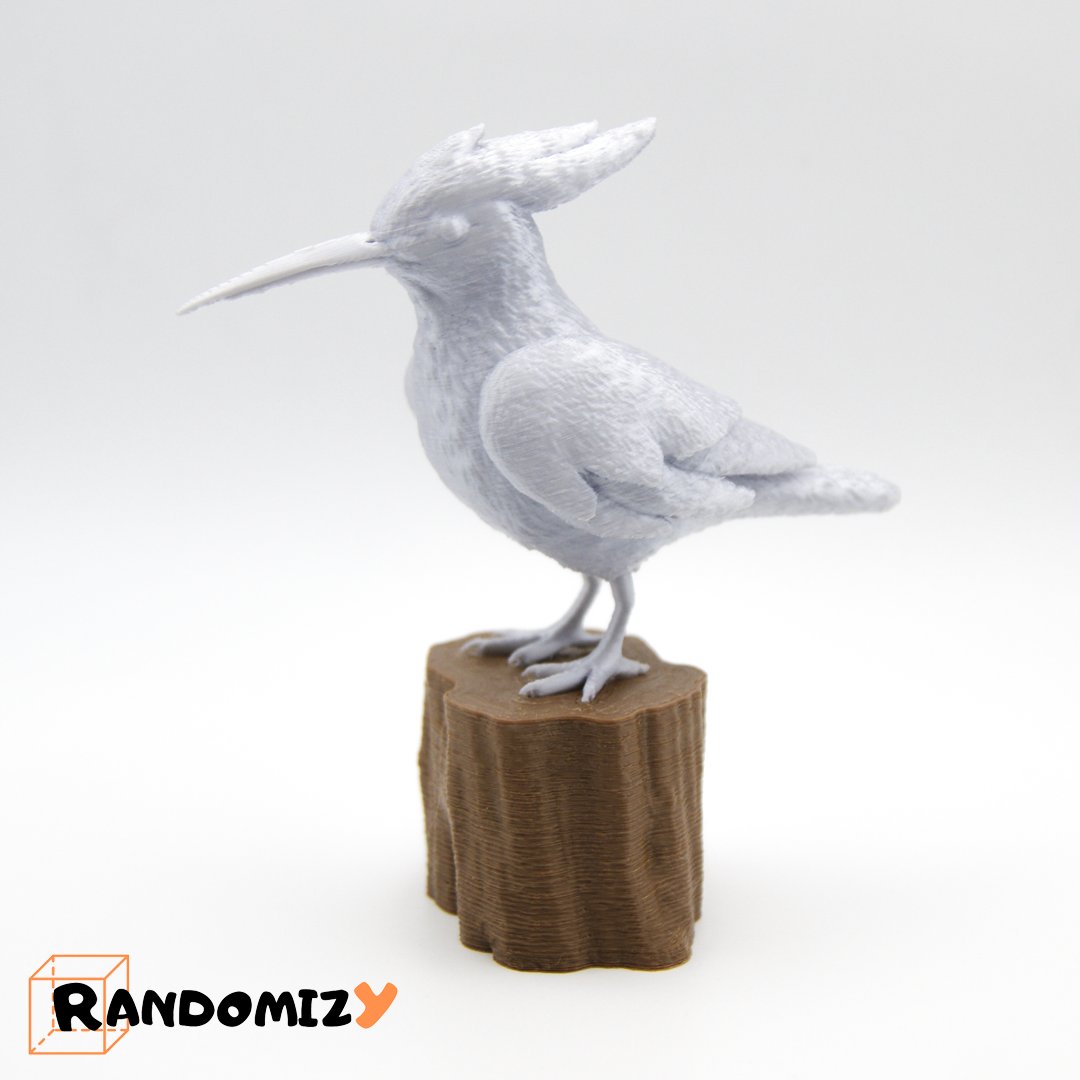 Randomizy3D's tweet photo. Hello!
First, happy new year everyone ๐ฅณ hope this 2022 will bring a lot of good things ๐ฅฐ
So...
I tried to represent an hoopoe in a relaxing moment, on top of a log.
Hope you like it!
Get it for free on @Thangs3D : https://t.co/hiKZXNfaDb
#3dprinting #randomizy #randomizy3d https://t.co/QnsffWrGiX
