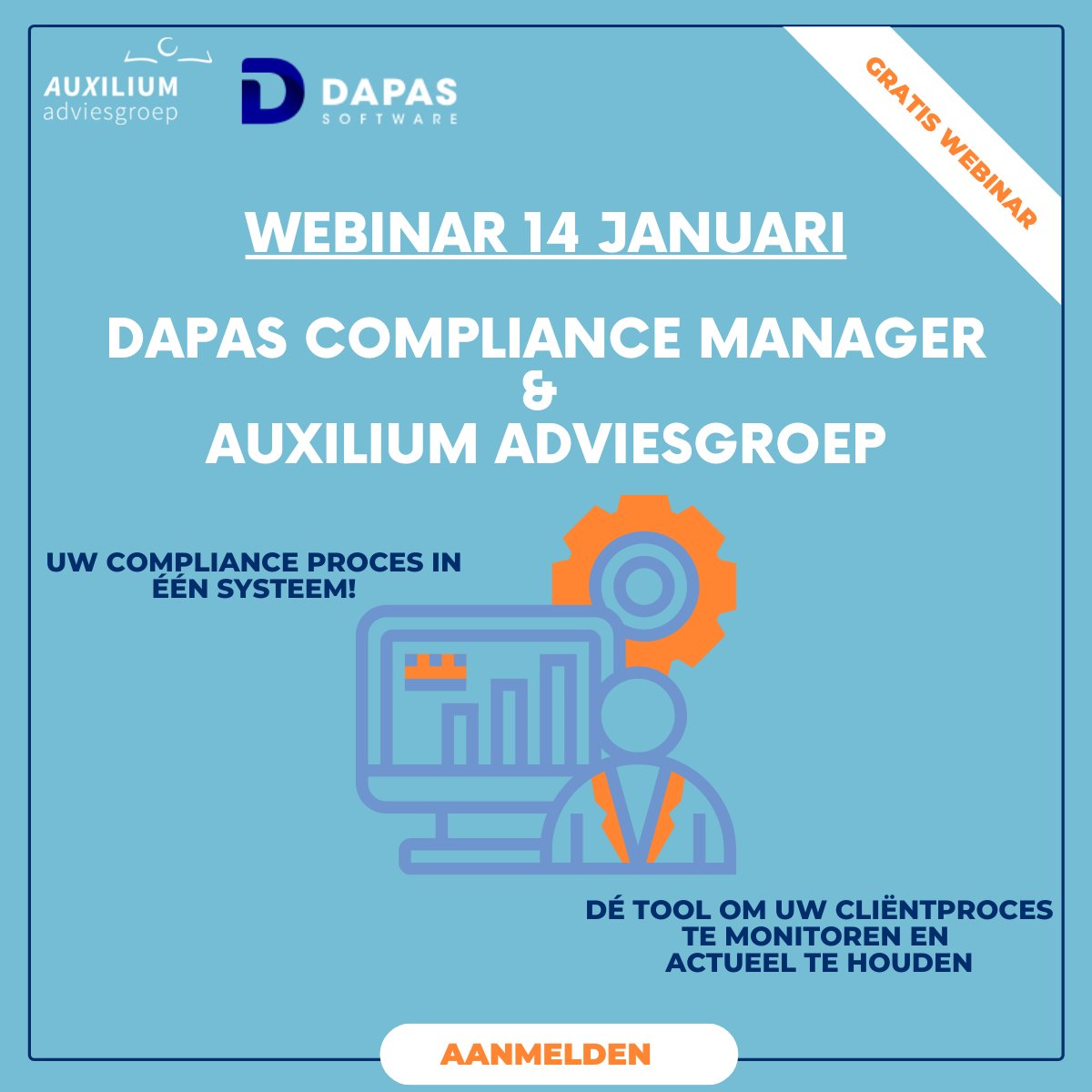 Het vastleggen van #Wwft en kent u uw klant, hoe heeft u dat geregeld? Meld u aan voor ons #gratis #webinar ➡️ auxiliumadviesgroep.nl/blog/detail/sa…