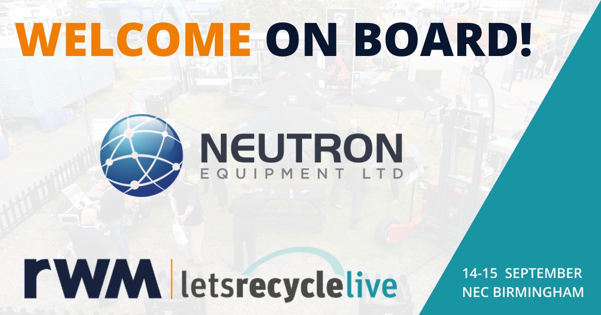 RWM_Exhibition's tweet image. We are excited to announce that Neutron Equipment Ltd .@aaronmcveigh2 will be exhibiting at this year&apos;s #RWMLRL!

Find out more below...

hubs.la/Q011xRY-0

#RWM #Recycling #Biomass #Forestry #Machinery #Innovation