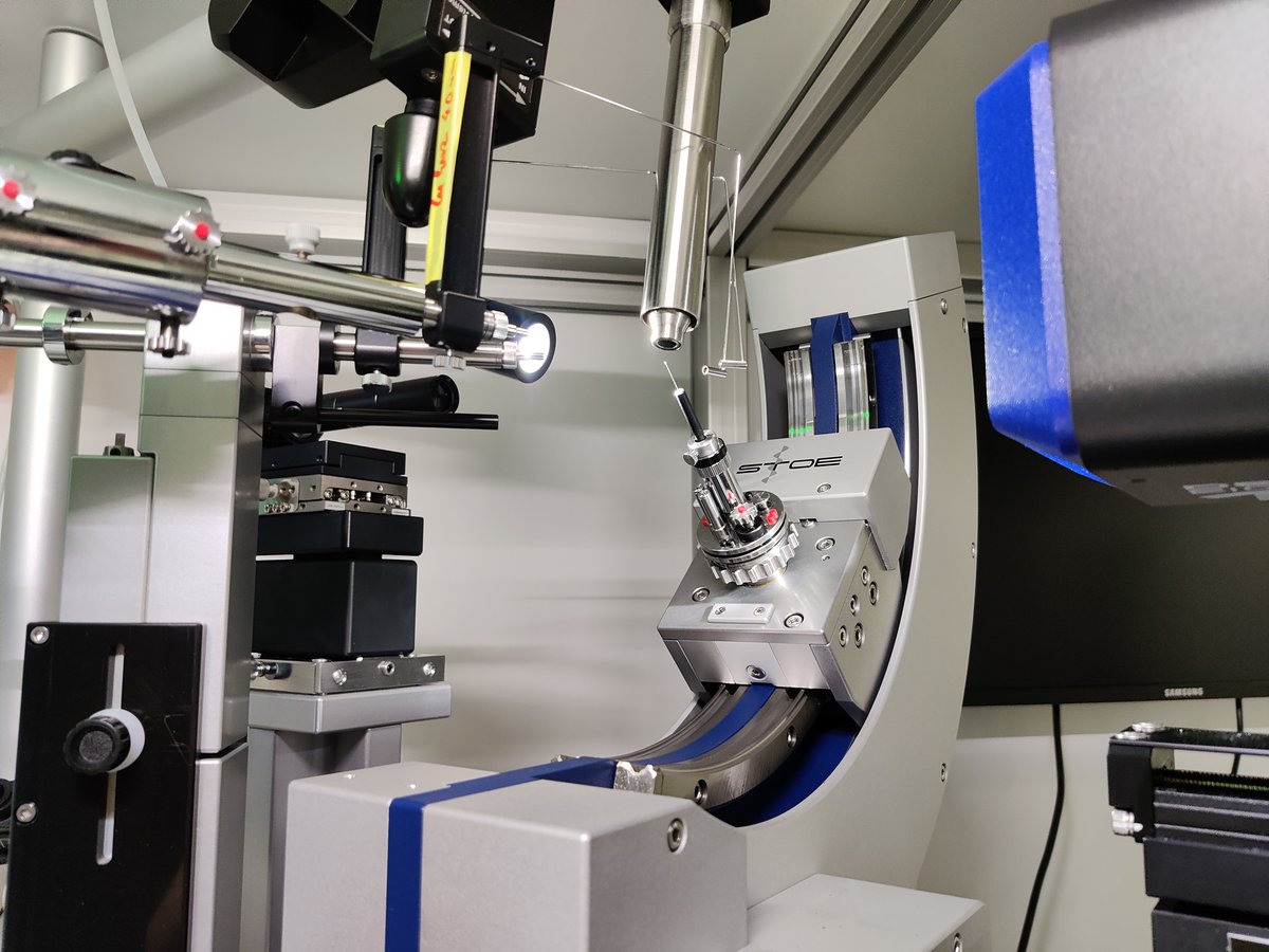Chemistry_AU's tweet photo. Lead scientists at the department of chemistry at Aarhus University have just invested over 10 million DKK in new diffraction equipment, two of which using synchrotron-rated detectors. Read more on LinkedIn: https://t.co/C8CbVmSRWw @dorthe_ravn @AnjaMudring #AUchemistry https://t.co/QGsq4JWRDV
