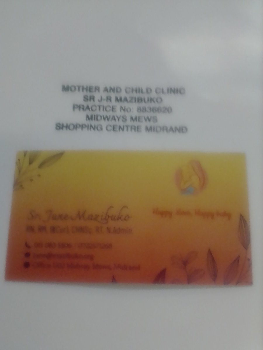 DumiMkhabela's tweet image. Professional Nurse medical clinic she not as common as private Dr Surgery svs yet just as effective if not more so, &amp;amp; affordable like Sr. June's General &amp;amp; Mother &amp;amp;  Healthcare Clinic @ Midway Mews Shopping Centre, Midrand. A superb medical services clinic as I discovered recently