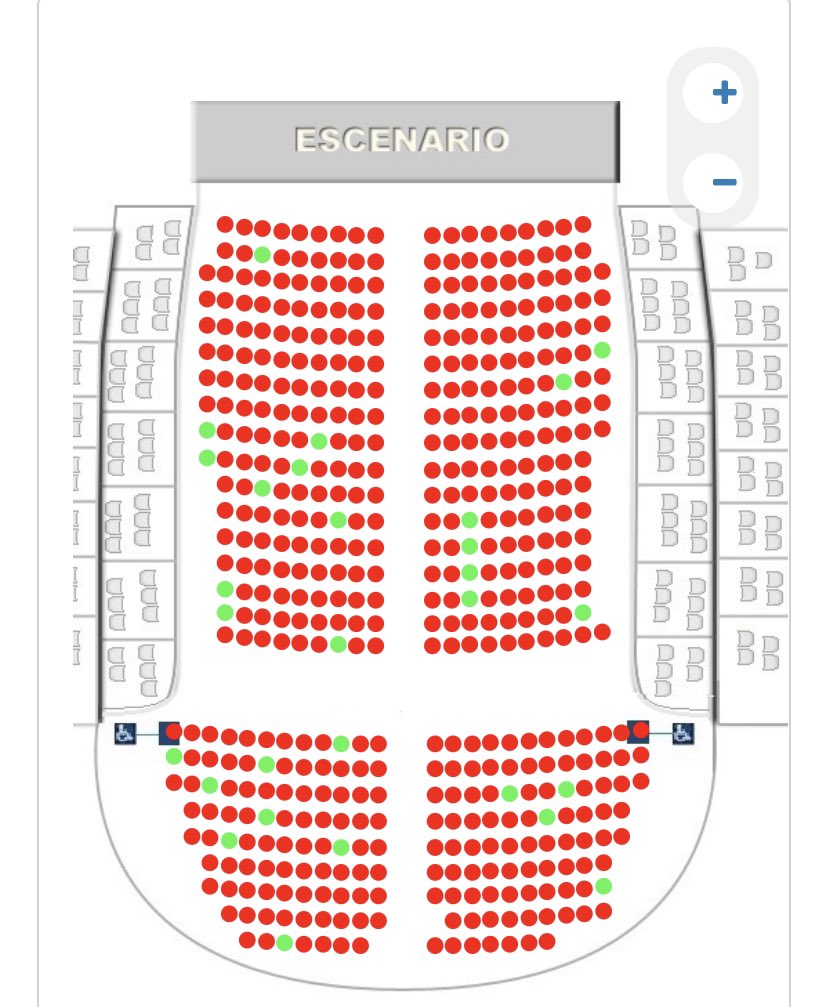 EugeniAlemany's tweet photo. I COLLÓ! Així estan les coses per al 26 i 27 de febrer a València. 

Però no vos asusteu, si vos heu quedat sense regal de reis 👑👑👑, encara en queden unes poques en verd per baix i algunes en la part de dalt! 

Vos espere #EnPersonaGuanye https://t.co/3jGAuIZF9Y https://t.co/Da3bedLZzl