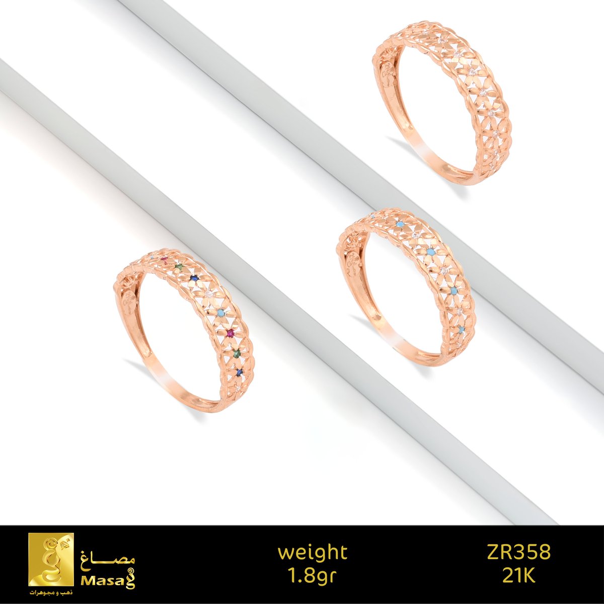 masaggold_ksa's tweet photo. خواتم عيار21 من مجوهرات #مصاغ 
#السعودية #مصاغ #ذهب #جدة #مجوهرات #عروس #موضة #اناالذهب
#masag #jewelry #gold #jeddah #fashion #I_am_gold https://t.co/X4GyarWlVt