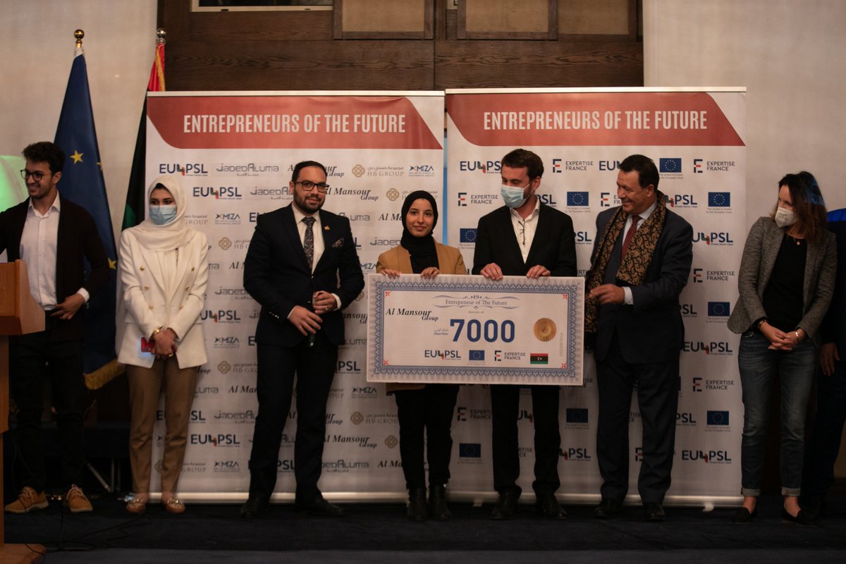 expertisefrance's tweet photo. 📃 Read the last newsletter of the EU4PSL program thats aims to  improve the business environment in Libya in order to generate economic growth and employment opportunities, especially for young people and women.
👉 https://t.co/bW8TQ9Jz9E https://t.co/OVGDL9EC9A
