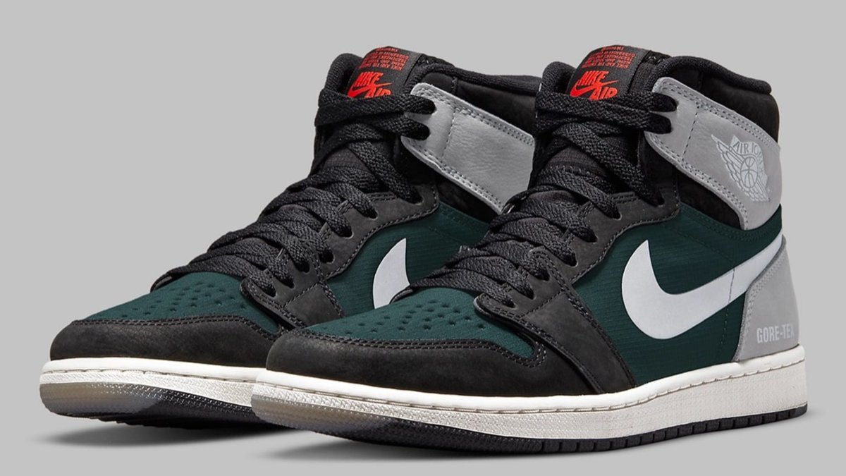 SwagCraze1's tweet photo. First Look: Air Jordan 1 High Element GORE-TEX which is available at selected retailers. https://t.co/k74WRTpJSi https://t.co/HdfnBFItFM