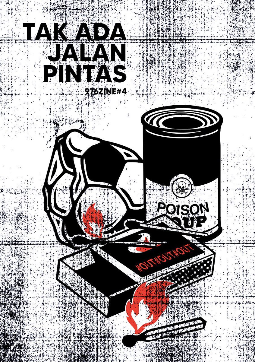 976Stud's tweet photo. [Sudah Rilis] 976zine Vol.4 dengan tajuk: Tak Ada Jalan Pintas | Bareng  @dibataspagar kita mencoba mencatat hal-hal yang terjadi di paruh musim pertama. Bisa jadi teman #PMS malam ini. Sebar dan kabarkan. Bebas unduh, bebas cetak! #PSSterus ✍🏻

Link:https://t.co/gLjNqLfTKe https://t.co/7fZxWbz55U