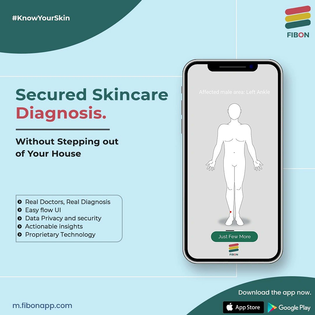 Fibonofficial's tweet photo. You can now have access to any skin diagnosis treatment at your own fingertips. With Secured encryption, your data stays only between us. Download Fibon now and solve your skin issues at your own comfort space.
#fibonapp #pocketdermat #skincare #skinissue #dermat #skindiagnosis https://t.co/dbpbtVag2V