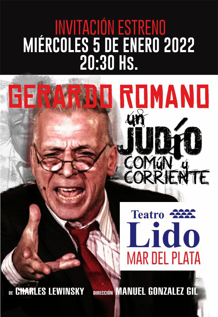 Gracias por la invitación  <a href="/anitamarinomdq/">Ana Marino</a> ! Excelente texto y gran actuación  de Gerardo Romano. Para recomendar!