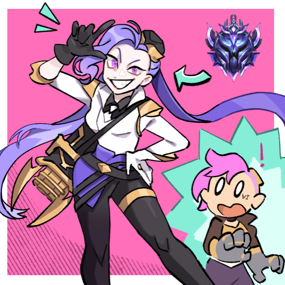 wildrift's tweet photo. ⚡ Wild Tales ⚡

GG, Jinx!
What are your Wild Rift goals this season? 💎

🎨 Shout out to @wildriftde for this adorable comic by @pairofshooters!
#WildTales https://t.co/hKNcNuzctJ