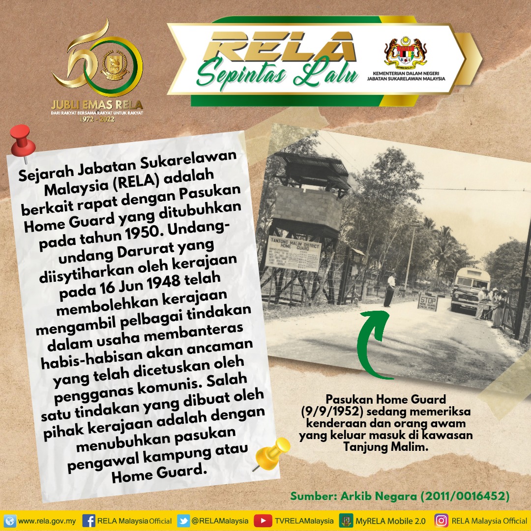 6 Jan 2022 || Khamis :-
𝙍𝙀𝙇𝘼 𝙎𝙚𝙥𝙞𝙣𝙩𝙖𝙨 𝙇𝙖𝙡𝙪...
#JubliEmasRELA

<a href="/KDNPUTRAJAYA/">KDN🇲🇾</a> <a href="/dhzhamzah/">Hamzah</a> <a href="/IsmailSaid087/">DS Dr. Ismail Mohamed Said</a> <a href="/jonathanyasin/">jonathan yasin</a> <a href="/wandahlan/">Wan Ahmad Dahlan</a> <a href="/yahyakgc/">Yahya Sulaiman</a> <a href="/SazaliZin/">Mohd Sazali Mohd Zin</a>