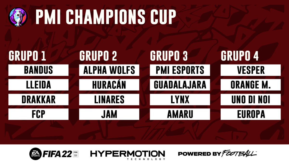 TLTournaments's tweet photo. 👋🏽 | #PMIChampions de @TLTournaments
📊 | Hoy es #Matchday y con ello anunciamos de forma oficial los #Grupos de #PMIChampions
🗣️ | Premios en metálico para los 3️⃣ mejores equipos 👀
ℹ️ | @PMI_eSports traerá sorpresas al directo de @jottakao 💸
#TLTCommunity https://t.co/sPyvjUyGcB