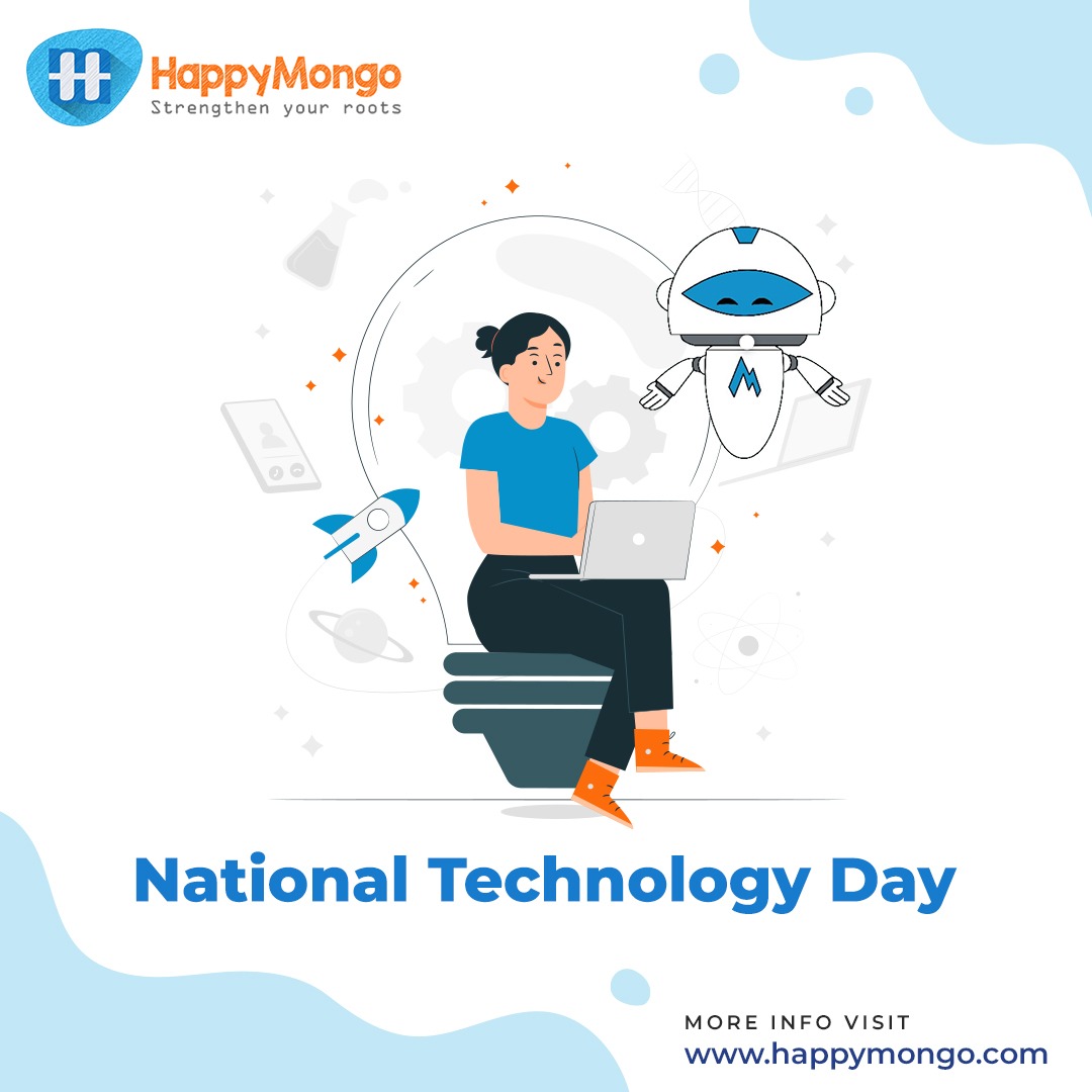 happymongo's tweet photo. Technology turn ideas into innovation. With every innovation, let's celebrate the future of India.

Happy National Technology Day!

#nationaltechnologyday2022 #NationalTechnologyDay #technology #indiantechnology #GlobalTechnology #futureoftechnology #scienceisfuture https://t.co/Y96SiNR5ky