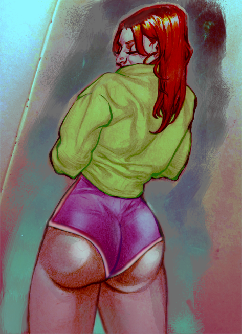 DarqArtz's tweet photo. @SmutNetwork Hey I'm DarqArtz. Servin up sum sexy illustrated sorcery, drawing pretty pinups &amp; baddies w/phatties🍑 https://t.co/zHZUmzmW8O