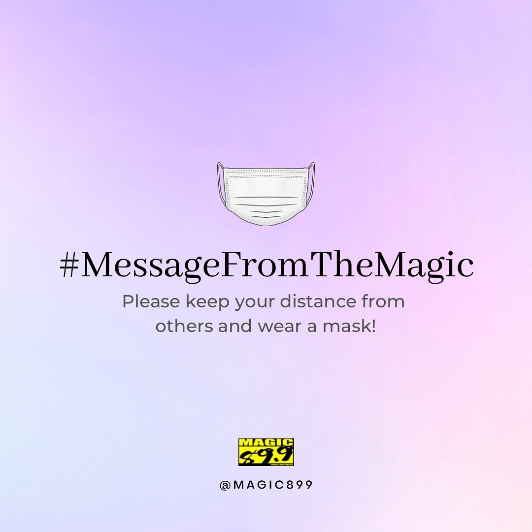 Magic899's tweet image. For hopes of a better 2022, please be more careful and stay safe! 😷