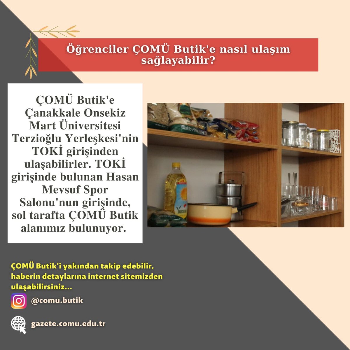 ÇOMÜ Gazete tweet media