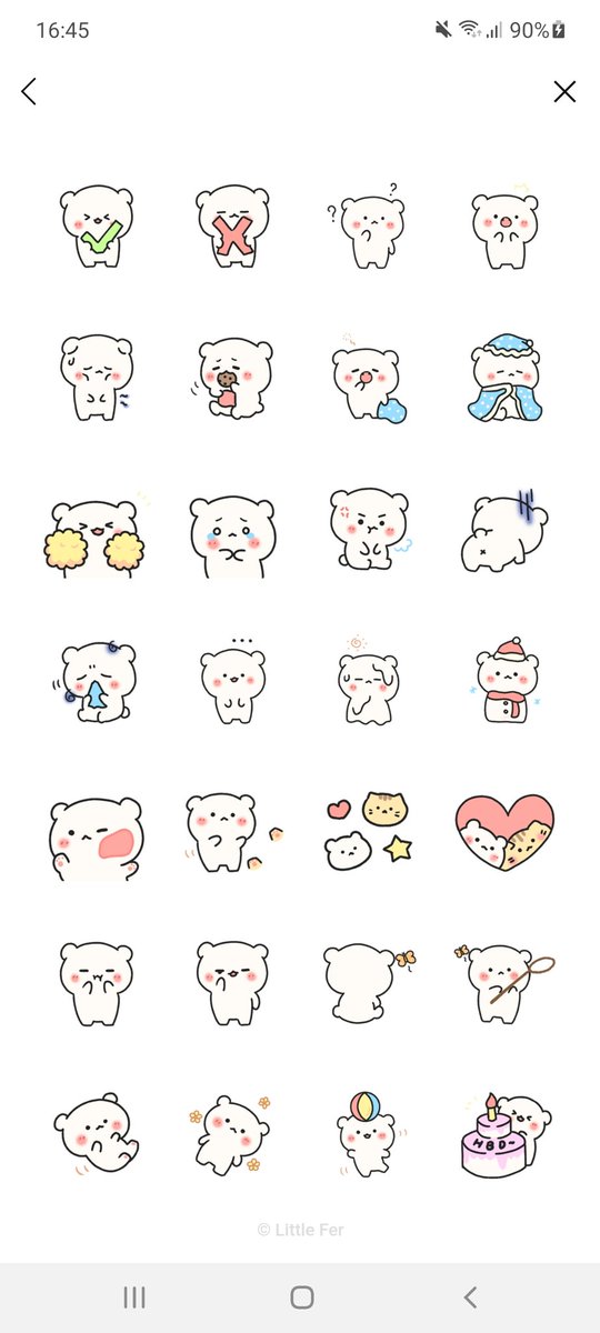 LittleFerFanart's tweet photo. สวัสดีค่ะ ห่างหายไปนานเลยจากทวิต เราซุ่มไปทำสตกไลน์มาค่ะ น้อนคลอดแล้ว ㅠㅠ
น้อนชื่อว่า "เจ้าขาว" ค่ะ เป็นเจ้าหมีขาวตัวเล็กๆ เอ็นดูน้อนกันเยอะๆนะคะ สามารถไปซื้อได้แล้วที่ line sticker เพียงพิมพ์สั้นๆว่า Jao Kaw หรือกดที่ลิ้งค์ใต้โพสต์จ้า
#JaoKaw #LittleFer https://t.co/xFs9XXnzkq