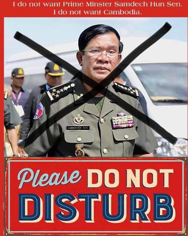maymieoo's tweet photo. @DrSasa22222 Cambodia is helping to legitimise the terrorists warlord of the assassin's creed, Min Aung Hlaing. 
As a Burmese citizen, I strongly condemn Prime Minster Hun Sen's vist to Myanmar. 
We do not want Prime Minster Hun Sen. 
#WhatsHappeningInMyanmar https://t.co/0YVx68Fq4O