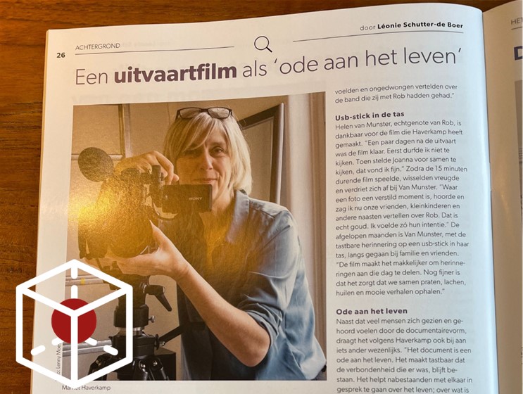 HerinnerSpec's tweet photo. Een van onze #herinneringsspecialisten, Leonie Schutter-de Boer interviewde een andere herinneringsspecialist, Marriët Haverkamp vAN https://t.co/cj9ixDLvQh voor het vakblad Uitvaart. Een direct uitvloeisel van de inspiratiebijeenkomst voor leden in Houten. https://t.co/6NPXA24ghR