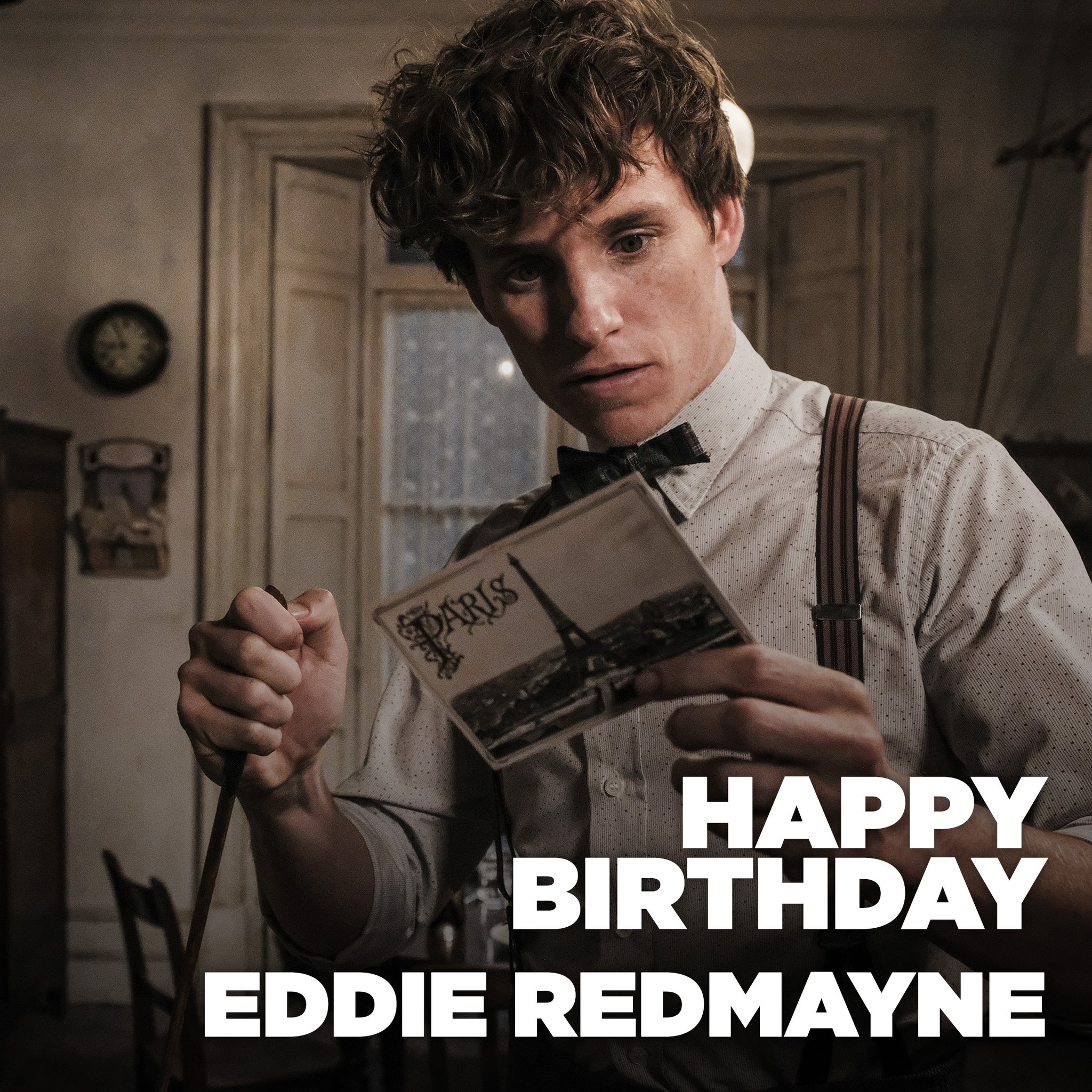 Happy 40th Birthday to star, Eddie Redmayne! 