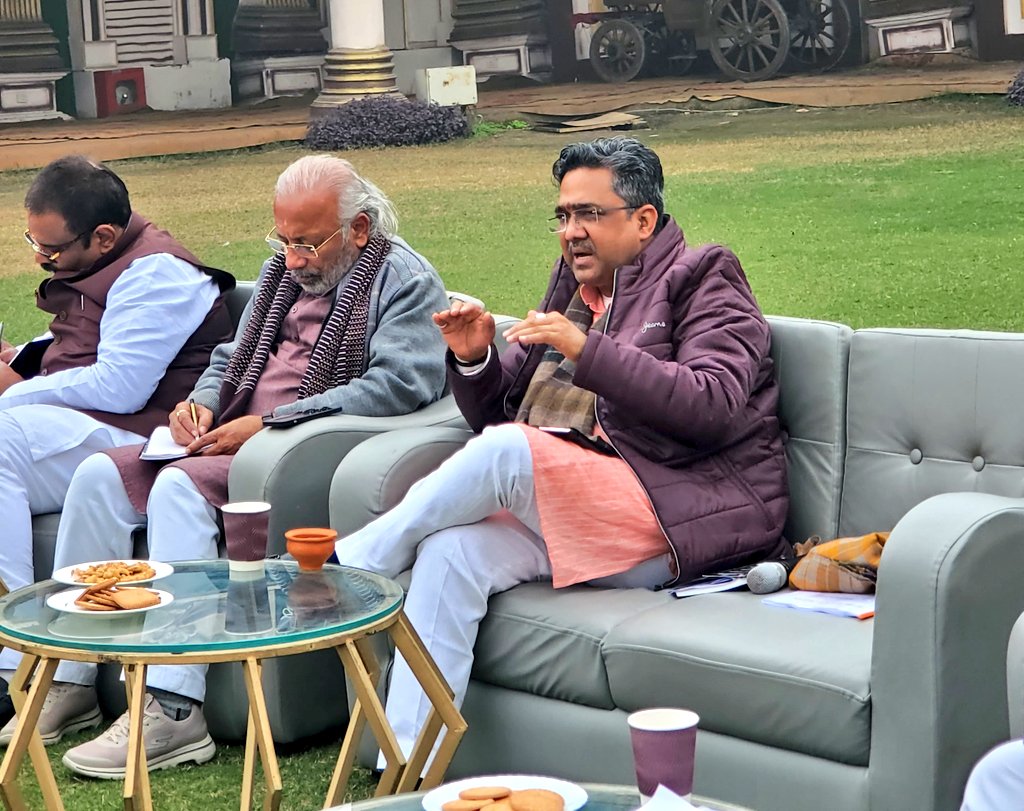 sunilbansalbjp's tweet image. आज वाराणसी में काशी क्षेत्र के जिला अध्यक्ष एवं जिला प्रभारियों की बैठक में रहना हुआ।
@BJP4UP