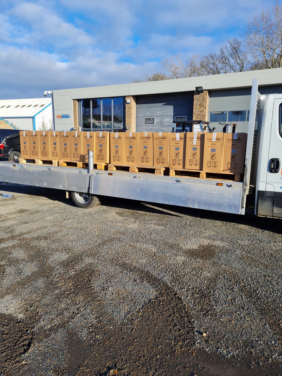 FireworksLtd's tweet photo. A busy start to 2022!

Great to see another big order of our Modular Hose Reel Units leaving our site and on their way to be installed into another @hmpps site in the UK.

https://t.co/gFAIqyNp1z

#firesuppression #firesafety #watermist https://t.co/50C5xAa26B