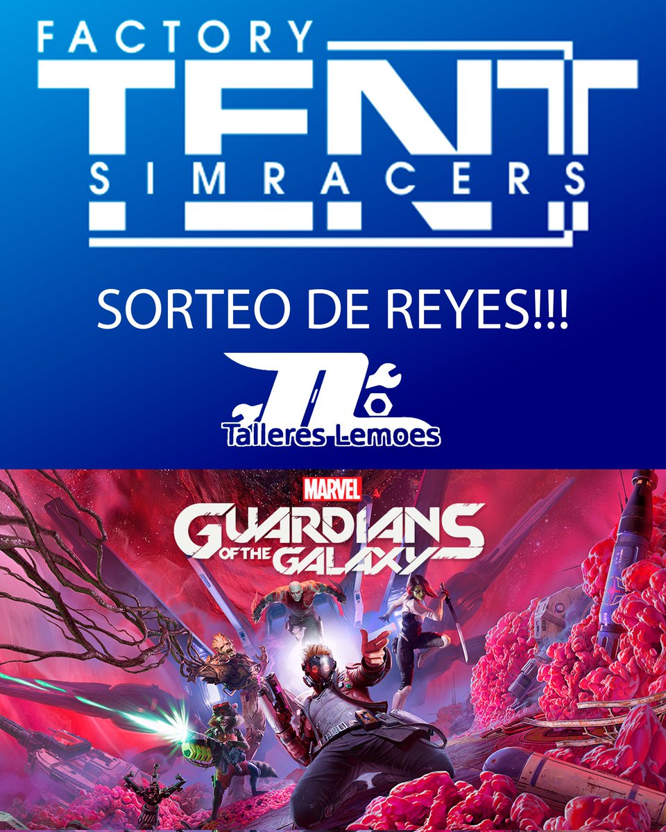 Requisitos para participar: 
Darle ❤ a la publicación! 
🔃 Compartir! 
Seguir a <a href="/TENTFactorySimR/">Escuderia TENT Factory Simracers</a> en Twitter!
Seguirnos a la cuenta de Instagram!
Seguir a <a href="/TENTFS_lemoes/">TENTFS_lemoes</a> en Twitter!
Etiquetar a 2 personas con hashtag #TalleresLemoes 

Teneis hasta el día 20/01/2022 a la 23:59H