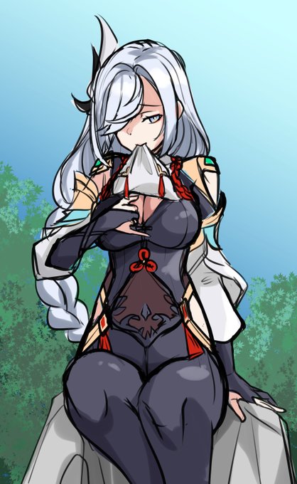 申鶴 WIP
#原神 #GenshinImapct  #申鶴  #Shenhe 