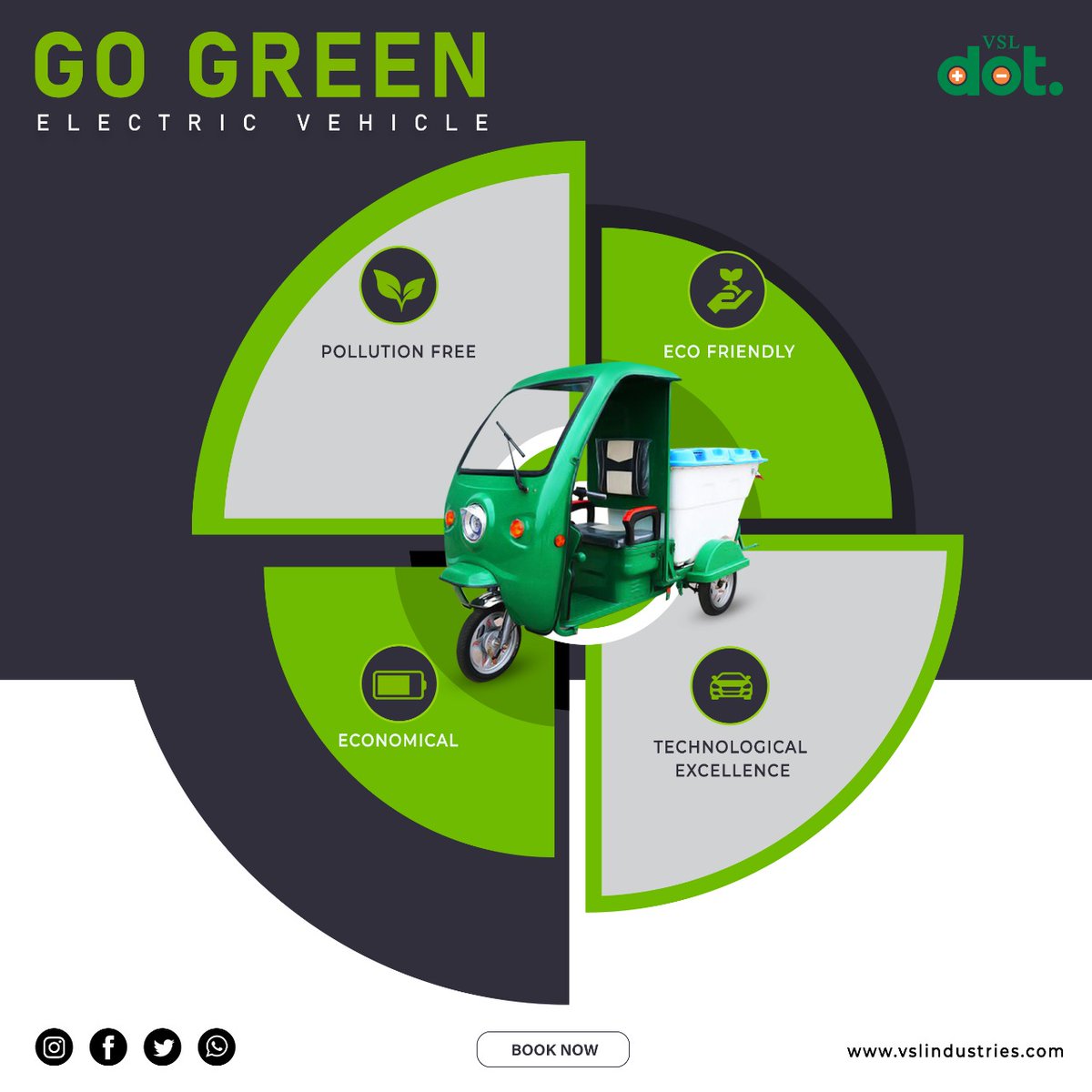 vsl_dot's tweet photo. DOT MINI electric vehicle!!
For more details Call - +91 89032 61892
Visit - https://t.co/al6i43R5wm
#gogreen #pollutionfree #electric #evehicle #electricvehicle #zeroemissions #electricmobility #garbagecollection #rickshaw #ecofriendly  #residentialgarbage #hospitalgarbage #vsl https://t.co/3ajc0orBv3