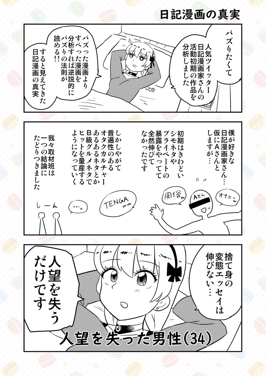 日記(日記漫画の真実) 