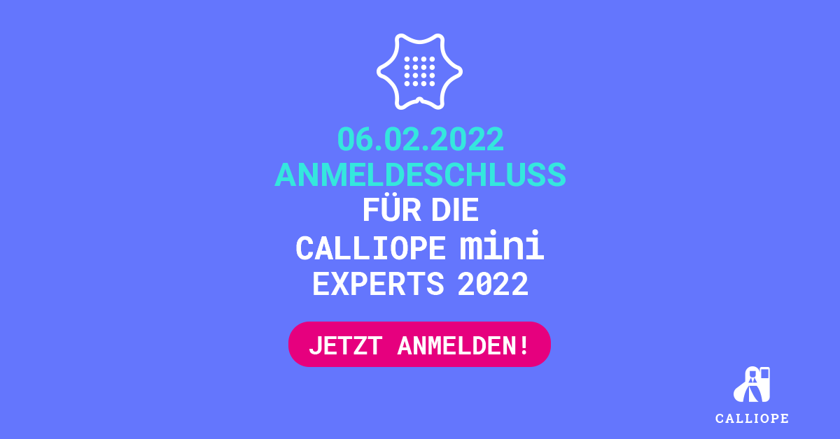 CalliopeMini's tweet photo. Jetzt anmelden und #Calliopemini Expert werden!
https://t.co/BHMAEkFgtg https://t.co/BwS4zMpqsz