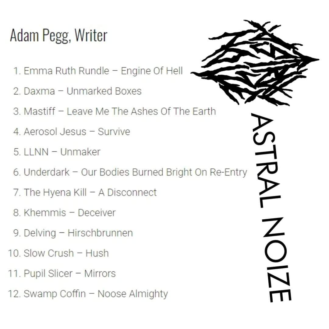 Absolutely blown away to be included along side some amazing bands and artists! Thank you <a href="/Astraladam/">Adam</a>