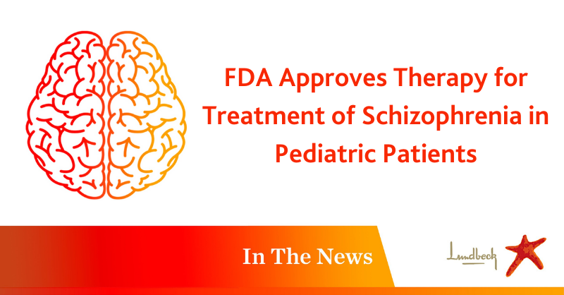 LundbeckUS's tweet photo. Today we announce, with @OtsukaUS, that the FDA approved the sNDA of our therapy for the treatment of #schizophrenia in pediatric patients 13-17 years of age. Learn more here: https://t.co/uAMjKowruu https://t.co/ogkLarkzAY